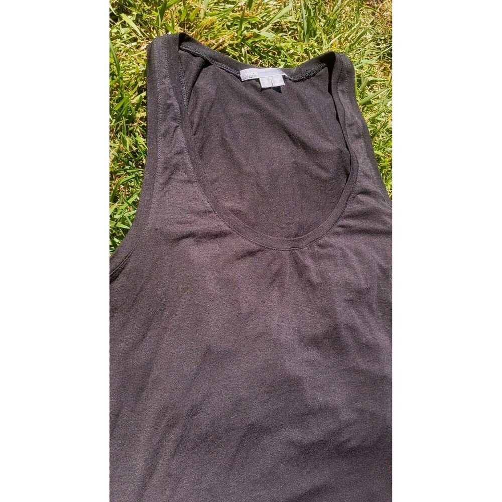 Vince Black Micro Modal Stretch Tank Top Medium Sleeveless Minimalist Basic - Picture 6 of 8
